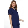 image:imageCherokee Workwear Originals Womens Eggplant VNeck Short Sleeve Scrub Top  LargeNavy