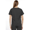 image:imageCherokee Workwear Originals Womens Eggplant VNeck Short Sleeve Scrub Top  LargePewter