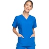 image:imageCherokee Workwear Originals Womens Eggplant VNeck Short Sleeve Scrub Top  LargeRoyal