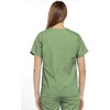 image:imageCherokee Workwear Originals Womens Eggplant VNeck Short Sleeve Scrub Top  LargeSage Green