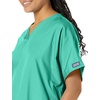 image:imageCherokee Workwear Originals Womens Eggplant VNeck Short Sleeve Scrub Top  LargeSurgical Green