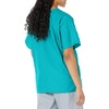 image:imageCherokee Workwear Originals Womens Eggplant VNeck Short Sleeve Scrub Top  LargeTeal Blue
