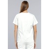image:imageCherokee Workwear Originals Womens Eggplant VNeck Short Sleeve Scrub Top  LargeWhite