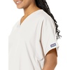 image:imageCherokee Workwear Originals Womens Eggplant VNeck Short Sleeve Scrub Top  LargeWhite