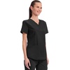 image:imageCherokee Workwear Professionals Women Scrubs Top VNeck WW665 SBlack