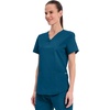 image:imageCherokee Workwear Professionals Women Scrubs Top VNeck WW665 SCaribbean Blue