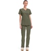 image:imageCherokee Workwear Professionals Women Scrubs Top VNeck WW665 SCiel