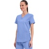 image:imageCherokee Workwear Professionals Women Scrubs Top VNeck WW665 SCiel