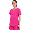 image:imageCherokee Workwear Professionals Women Scrubs Top VNeck WW665 SElectric Pink