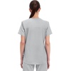 image:imageCherokee Workwear Professionals Women Scrubs Top VNeck WW665 SGrey