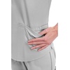 image:imageCherokee Workwear Professionals Women Scrubs Top VNeck WW665 SGrey