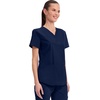 image:imageCherokee Workwear Professionals Women Scrubs Top VNeck WW665 SNavy