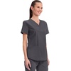 image:imageCherokee Workwear Professionals Women Scrubs Top VNeck WW665 SPewter