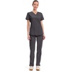image:imageCherokee Workwear Professionals Women Scrubs Top VNeck WW665 SPewter