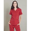 image:imageCherokee Workwear Professionals Women Scrubs Top VNeck WW665 SRed