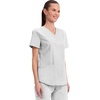 image:imageCherokee Workwear Professionals Women Scrubs Top VNeck WW665 SWhite