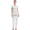 image:imageCherokee Workwear Professionals Women Scrubs Top VNeck WW665 SWhite