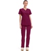 image:imageCherokee Workwear Professionals Women Scrubs Top VNeck WW665 SWine