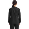 image:imageCherokee Zip Front Scrub Jackets for Women 3 Pockets 2Way Stretch Soft BreathableBrushed Twill  4315Black