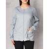 image:imageCherokee Zip Front Scrub Jackets for Women 3 Pockets 2Way Stretch Soft BreathableBrushed Twill  4315Grey