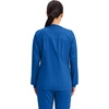 image:imageCherokee Zip Front Scrub Jackets for Women 3 Pockets 2Way Stretch Soft BreathableBrushed Twill  4315Royal