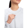 image:imageCherokee Zip Front Scrub Jackets for Women 3 Pockets 2Way Stretch Soft BreathableBrushed Twill  4315White