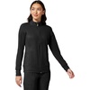 image:imageCherokee iFlex Scrub Jacket for Women 2 Pocket Zip FrontBlack