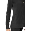 image:imageCherokee iFlex Scrub Jacket for Women 2 Pocket Zip FrontBlack