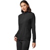 image:imageCherokee iFlex Scrub Jacket for Women 2 Pocket Zip FrontBlack