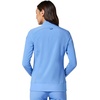 image:imageCherokee iFlex Scrub Jacket for Women 2 Pocket Zip FrontCiel Blue