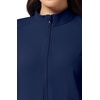 image:imageCherokee iFlex Scrub Jacket for Women 2 Pocket Zip FrontNavy