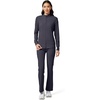 image:imageCherokee iFlex Scrub Jacket for Women 2 Pocket Zip FrontPewter