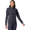image:imageCherokee iFlex Scrub Jacket for Women 2 Pocket Zip FrontPewter