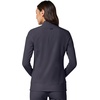 image:imageCherokee iFlex Scrub Jacket for Women 2 Pocket Zip FrontPewter