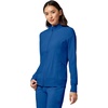 image:imageCherokee iFlex Scrub Jacket for Women 2 Pocket Zip FrontRoyal