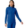 image:imageCherokee iFlex Scrub Jacket for Women 2 Pocket Zip FrontRoyal