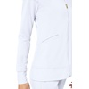 image:imageCherokee iFlex Scrub Jacket for Women 2 Pocket Zip FrontWhite