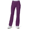 image:imageCherokee Iflex Scrubs for Women Straight Leg Scrub Pants with 6 PocketsEggplant