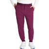 image:imageCherokee Mens Mid Rise Jogger Scrub Pants with 5 Pockets and Elastic Waistband CK132AWine