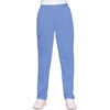 image:imageCherokee Scrubs for Women Cargo Pant Natural Rise Tapered PullOn Bottom with 4 Pockets  Fade Resistant Fabric  4200Blue