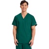image:imageCherokee WW Originals Scrubs for Women and Men Unisex VNeck Scrub TopHunter Green