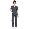 image:imageCherokee WW Originals Unisex Scrub Sets VNeck Top amp Drawstring PantPewter