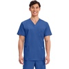 image:imageCherokee WW Revolution VNeck Scrub Top for Men with 3 PocketsGalaxy Blue