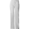 image:imageCherokee Women Scrubs Pants Low Rise Flare Leg Bottoms Adjustable Drawstring with 6 Pockets  24001White