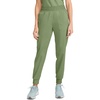 image:imageCherokee Womens Scrub Jogger Pants Modern Classic Fit Mid Rise Bottom with 5 Pockets Elastic Knit Waistband  WW115Celery Green