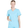 image:imageCherokee Workwear Professionals Women Scrubs Top VNeck WW665 STurquoise