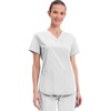 image:imageCherokee Workwear Professionals Women Scrubs Top VNeck WW665 SWhite