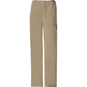 image:imageCherokee Men amp Women Scrubs Pant Workwear Core Stretch Drawstring Cargo 4043Dark Khaki