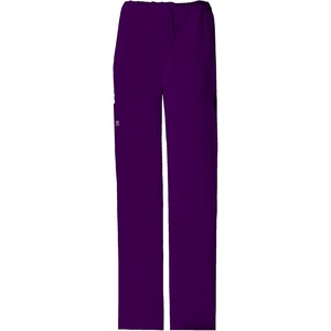 image:imageCherokee Men amp Women Scrubs Pant Workwear Core Stretch Drawstring Cargo 4043Eggplant