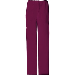 image:imageCherokee Men amp Women Scrubs Pant Workwear Core Stretch Drawstring Cargo 4043Wine